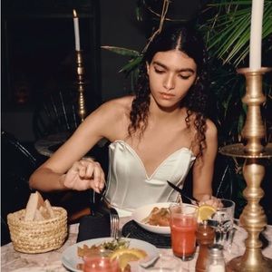 White corset never worn before